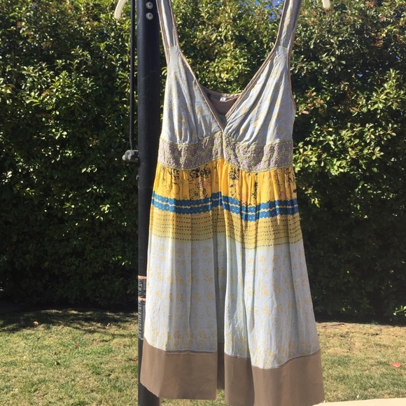 🌿 Johnny Was Floral Silk Tunic Tank/Dress - Picture 2 of 10